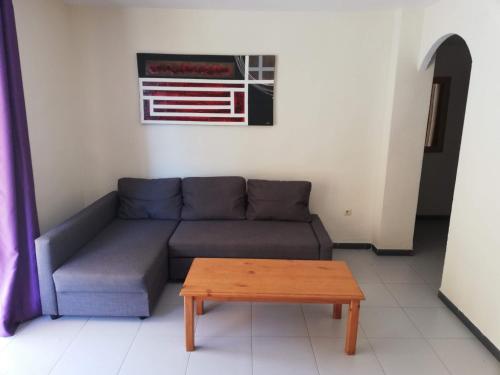 Χώρος καθιστικού στο Tamaris Playa Solo Familias Serviplaya