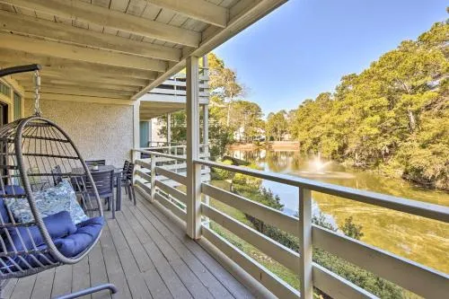 Half-Mi to Beach: Hilton Head Condo w/ Lagoon View photo 1