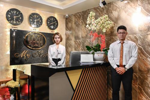 Miembros del personal de My Hotel