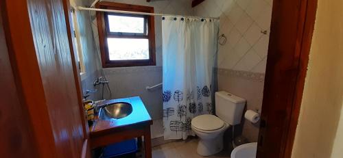 Phòng tắm tại Casa Peral