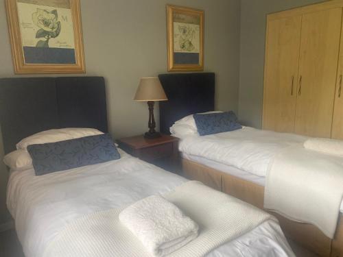Łóżko lub łóżka w pokoju w obiekcie Villa Mohau 178