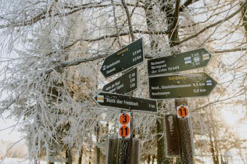 Waldhotel Kreuztanne v zimě