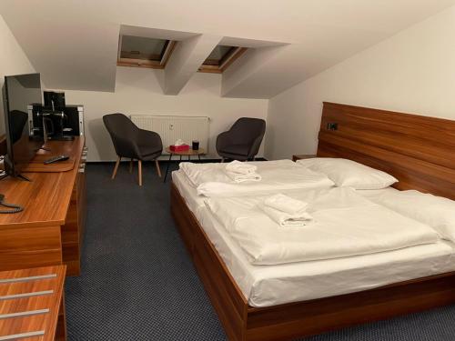 Postel nebo postele na pokoji v ubytování Apartman FILIPNO