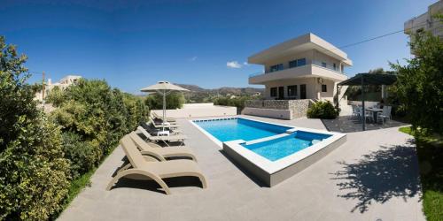 Gallery image of Villa Athena, Private Pool - Sunset View in Almyrida