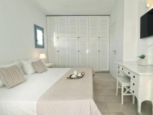 Postel nebo postele na pokoji v ubytování VILLA ERIS