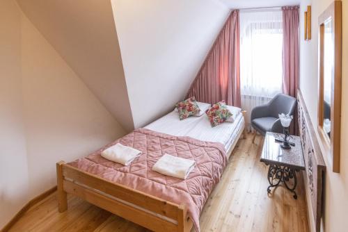 Postel nebo postele na pokoji v ubytování Moje Tatry Gluten Free