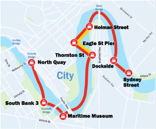 a map of the melbourne subway map at Amazing City Location-Private Room in a Share House-2 Rooms available!! in Brisbane