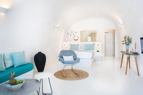 Posezení v ubytování Maregio Suites