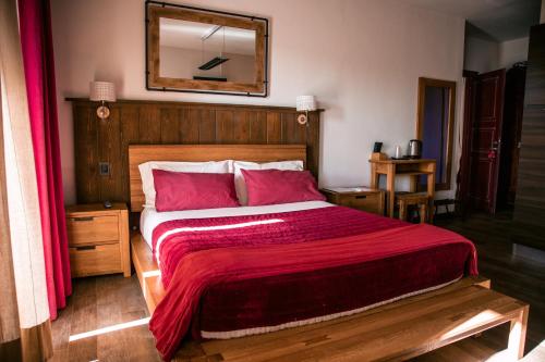 Postel nebo postele na pokoji v ubytování Resort Bacca Blu