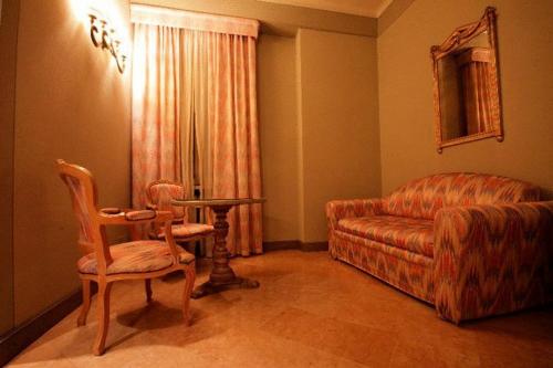 Un lugar para sentarse en Hotel Arnaldo Aquila D’oro