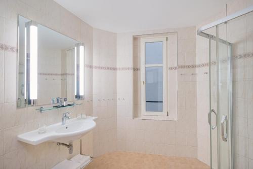 Koupelna v ubytování Hapimag Apartments Prague