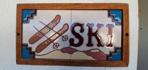 a picture of some food on a wall at Hikers Cimarron Inn & RV Park in Cimarron