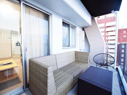 Χώρος καθιστικού στο Land-Residential Hotel Fukuoka - Vacation STAY 81850v