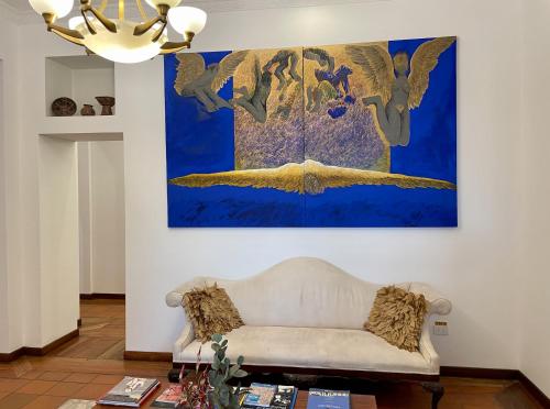 Гостиная зона в Vista del Angel Hotel Boutique
