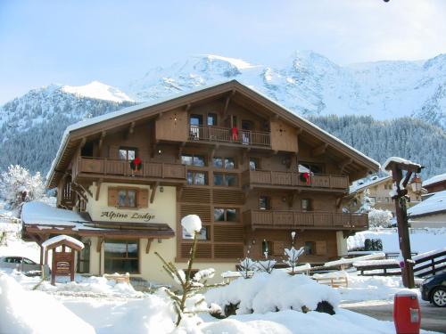 Obiekt Alpine Lodge 4 zimą
