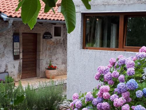 Stone House in Dobrec with Sea View & Pool