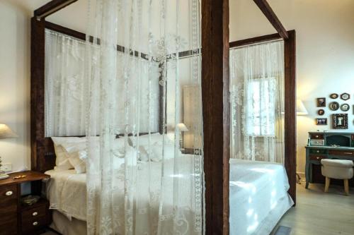 Postel nebo postele na pokoji v ubytování Holiday home in Gerani