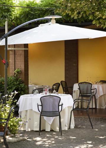 Εστιατόριο ή άλλο μέρος για φαγητό στο Hotel Locanda Stendhal