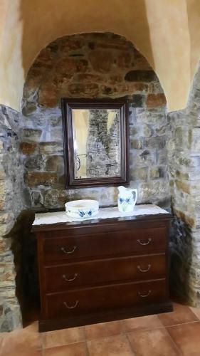 Een badkamer bij ''SAPORE DI LIGURIA'' Sole Mare Quiete
