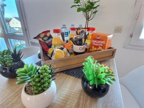 Jídlo v apartmánu nebo okolí