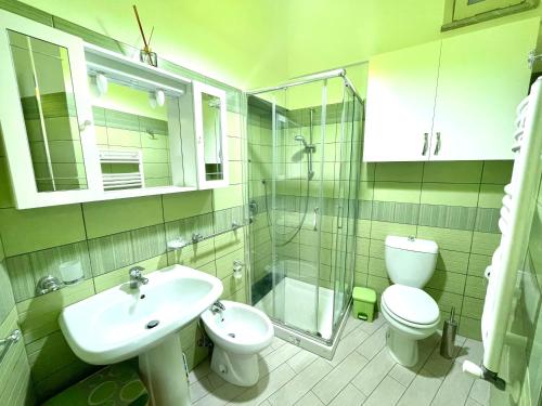 Koupelna v ubytování Enza’s home Taormina
