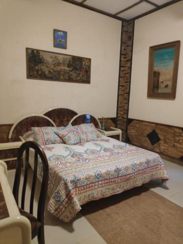 Ένα ή περισσότερα κρεβάτια σε δωμάτιο στο Casa D'Vilero en Temperley