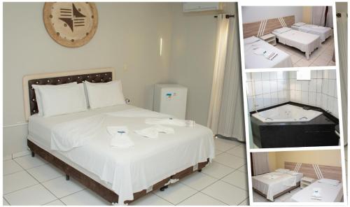 Recife Palace Hotelにあるベッド