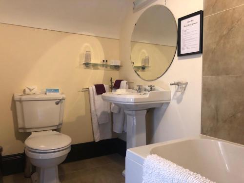 Vonios kambarys apgyvendinimo įstaigoje Knockninny Country House