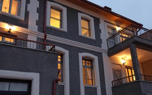 Balkón nebo terasa v ubytování Variante Hotel