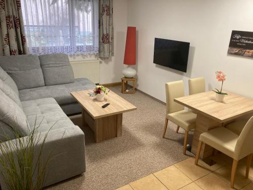 Posezení v ubytování Pension Sonja Müller