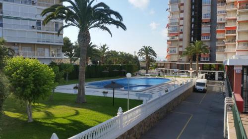 Apartamento en 1ª línea con piscina