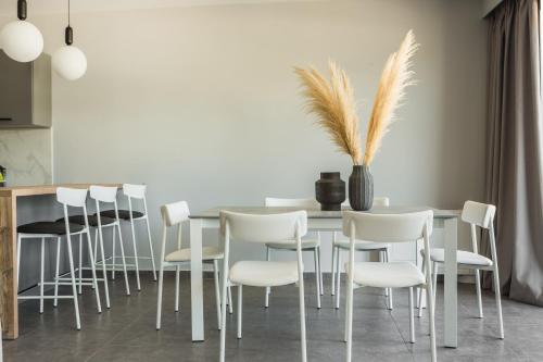 Χώρος καθιστικού στο The Twelve Suites Collection