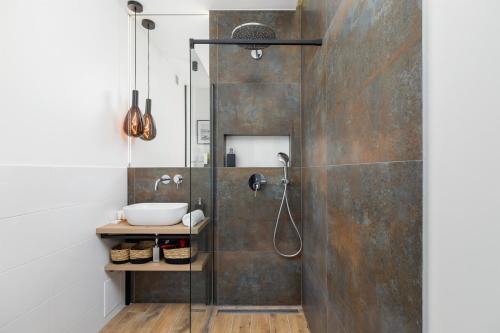 Kúpeľňa v ubytovaní Apartments Osiedle Szkolne Cracow by Renters