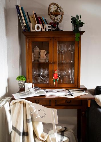 Biblioteca nell'appartamento