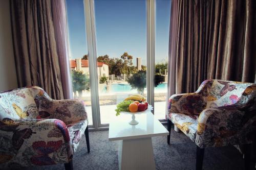 Un lugar para sentarse en Swan River Hotel