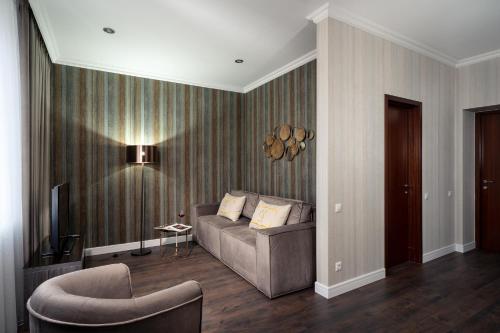 Posezení v ubytování Greguar Hotel by UHM