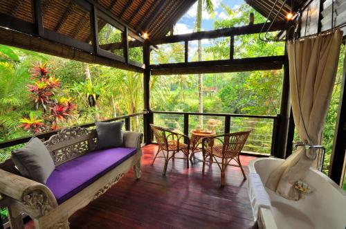 Κήπος έξω από το Jendela Di Bali Villa