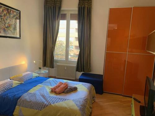 Letto o letti in una camera di Central flat beetwen centre and railway station!!