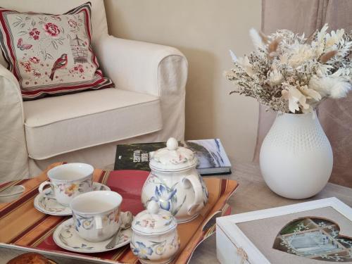 Et opholdsområde på Les Chenes Rouges