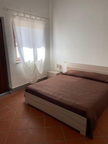 Cama o camas de una habitación en Agriturismo Monte Due Torri