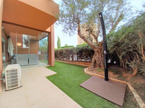 Jardín al aire libre en Algarve Prime Apartment Litoralmar