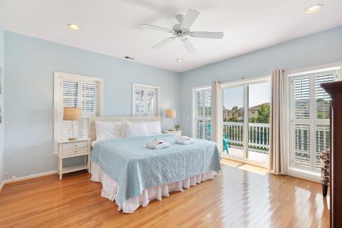 Postel nebo postele na pokoji v ubytování 81 Waters Edge