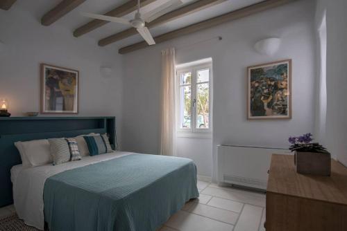 Ένα ή περισσότερα κρεβάτια σε δωμάτιο στο Orasea Villa with private pool