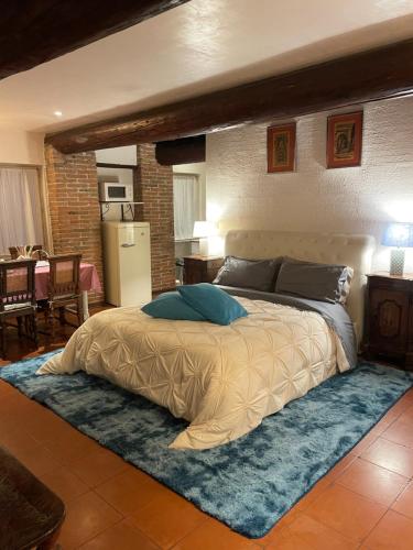 Krevet ili kreveti u jedinici u objektu Antica Corte Hotel Residence di Charme Ferrara