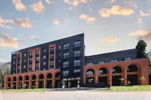 a rendering of the front of a building at Hyatt House Johannesburg Rosebank in Johannesburg