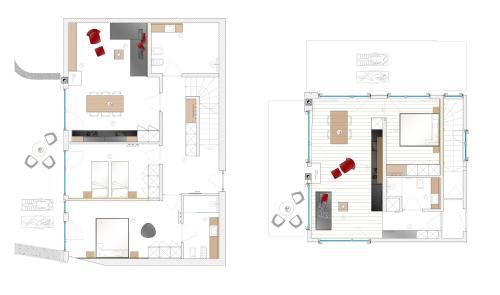 Κάτοψη του Chalet & Appartement Zingerlehof Trens