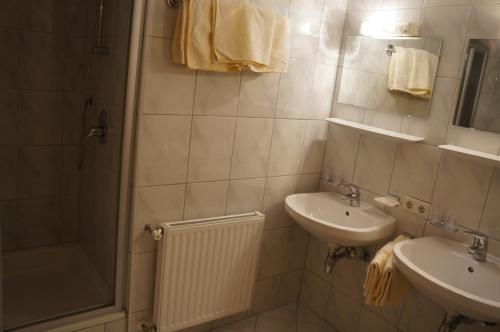 Kúpeľňa v ubytovaní Haus Tiroler Heimat