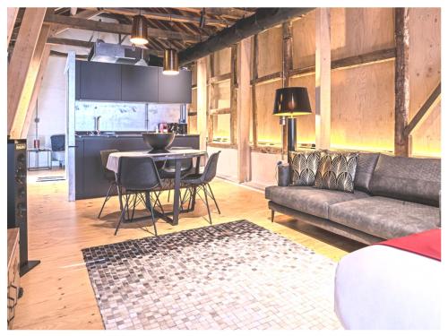 Χώρος καθιστικού στο Casa Palacio Rodrigo de la Fuente by Príncipe David - Seis Apartamentos de Lujo -