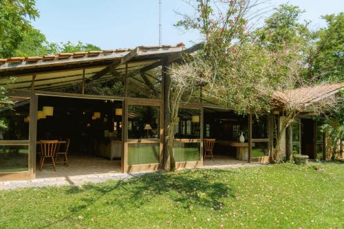 Κήπος έξω από το Hotel Santa Esmeralda