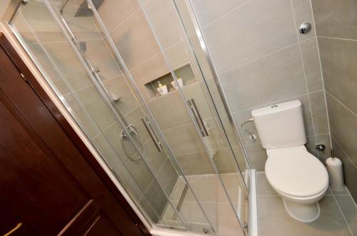 Koupelna v ubytování Residence Spa Apartments DUB